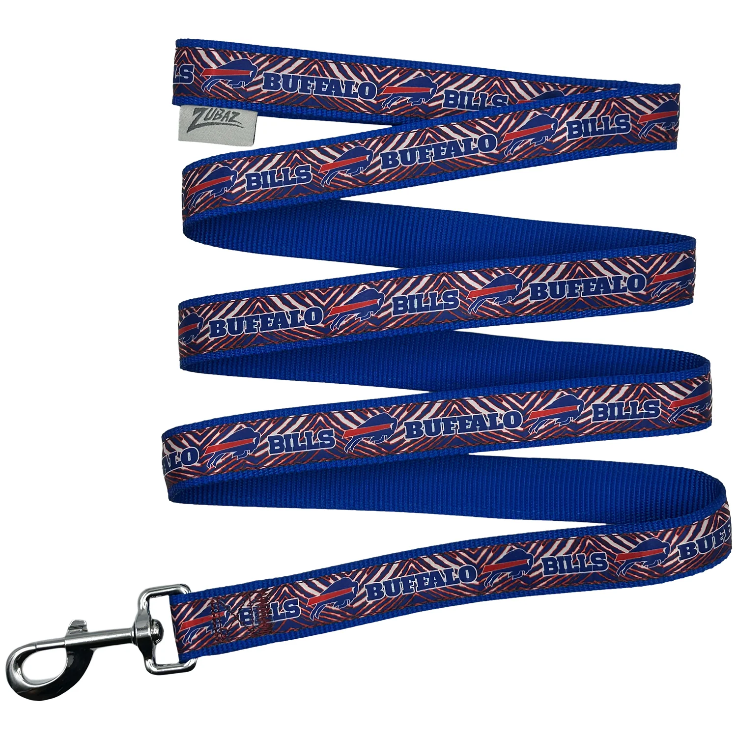 Buffalo Bills Zubaz Pet Satin Leash