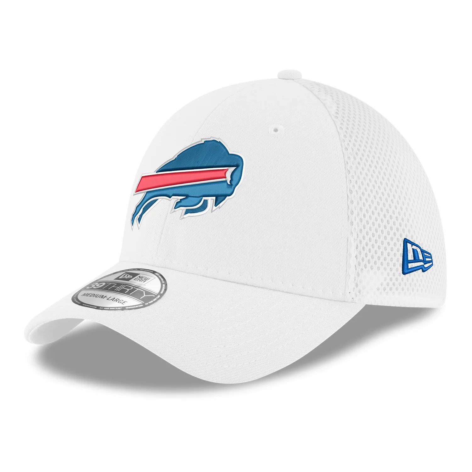 344-new-era-bills-39thirty-white-neo-flex-hat-1.webp New Era Bills 39THIRTY White Neo Flex Hat