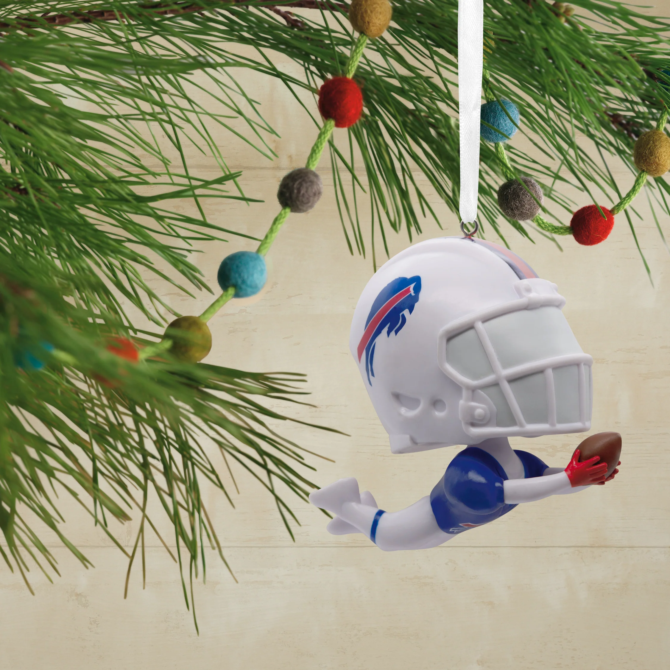 Hallmark Buffalo Bills Bobblehead Christmas Ornament