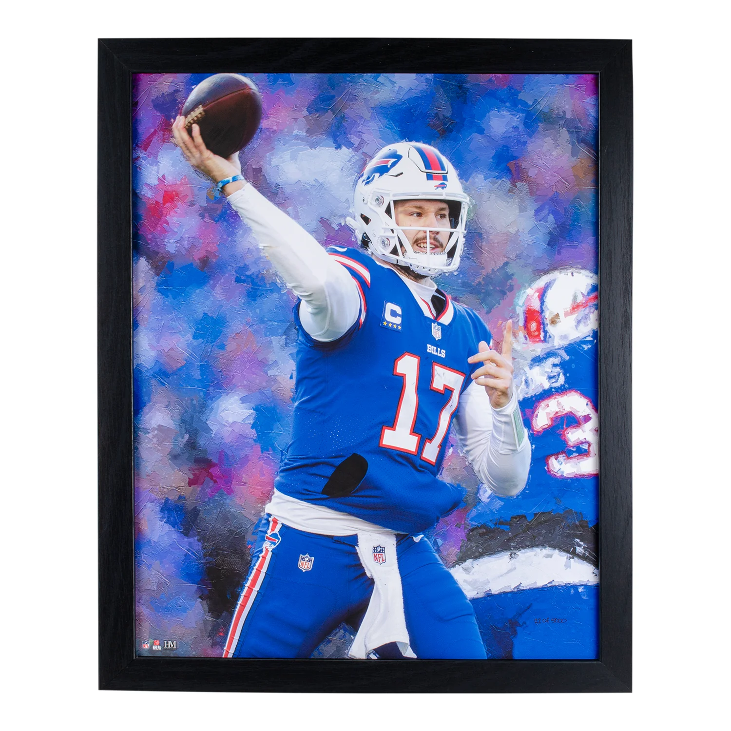 Highland Mint Buffalo Bills 16" x 20" Josh Allen Canvas