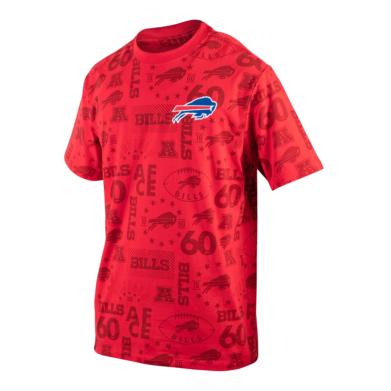 Icer Brands Buffalo Bills All Over T-Shirt