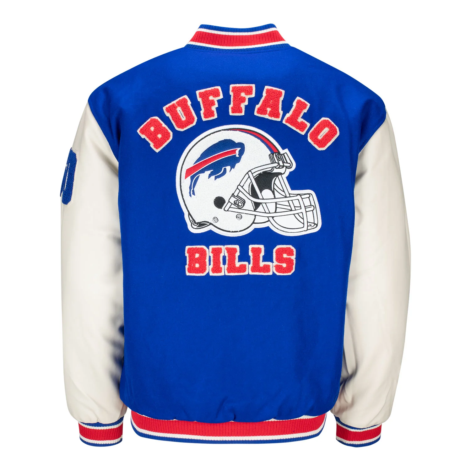 JH Design Buffalo Bills Helmet Reversible Button-Up Jacket
