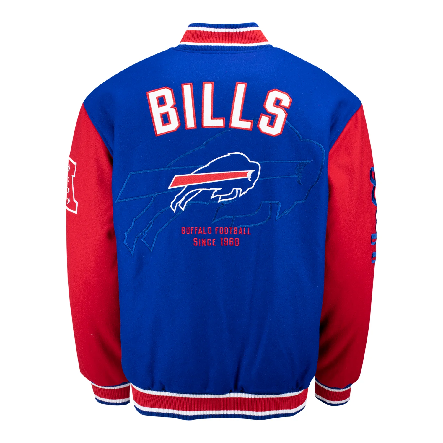JH Design Buffalo Bills Sublimated Full-Zip Jacket