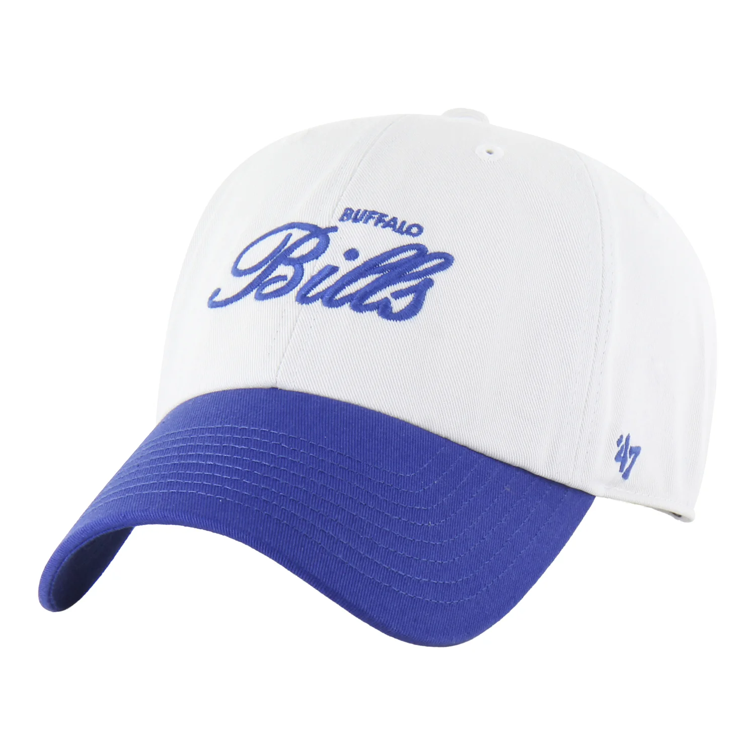 Ladies '47 Brand Bills Foundational Clean Up Hat - Blue
