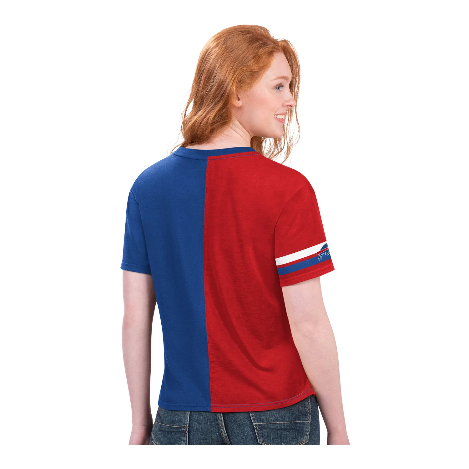 3901-ladies-bills-starter-split-t-shirt-2.webp Ladies Bills Starter Split T-Shirt