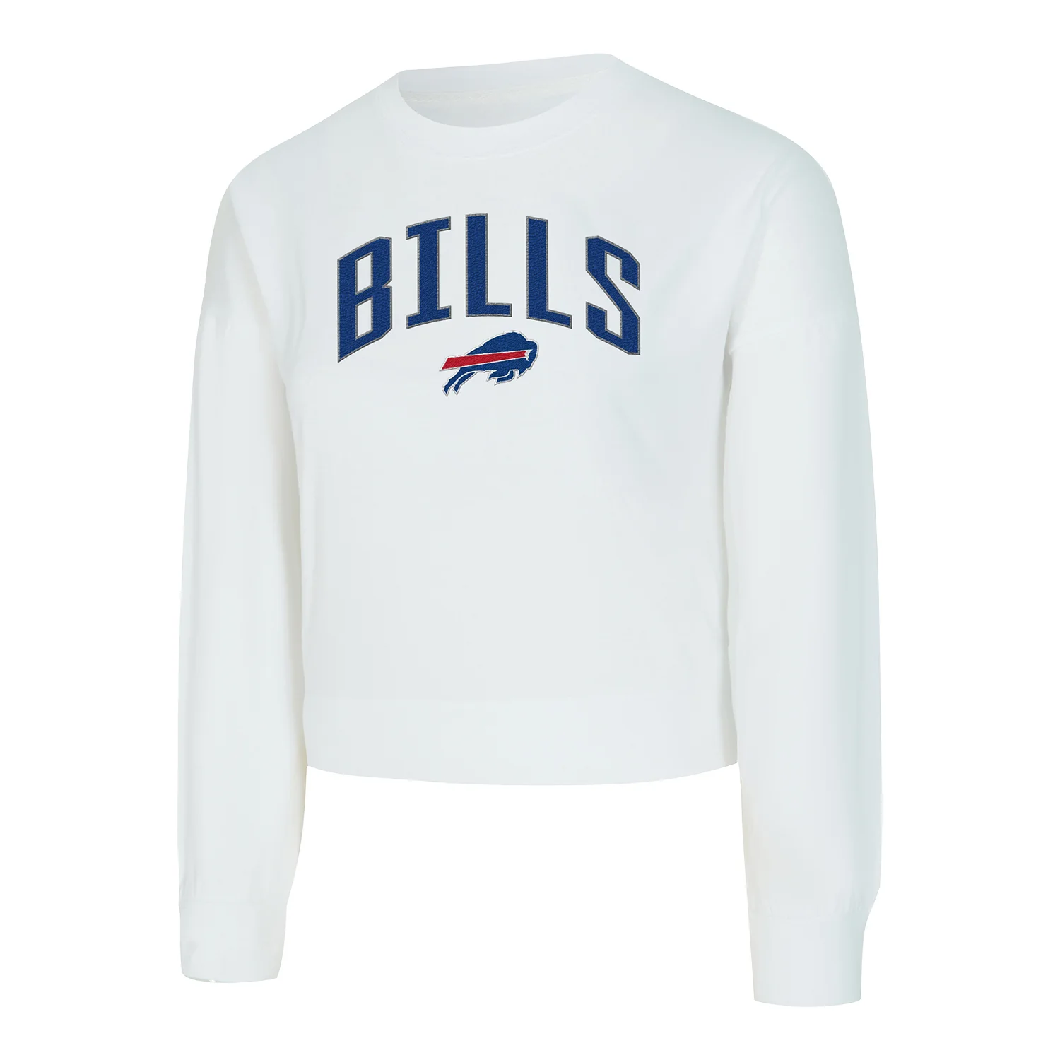 Ladies Buffalo Bills Laney Chenille Crewneck Sweatshirt