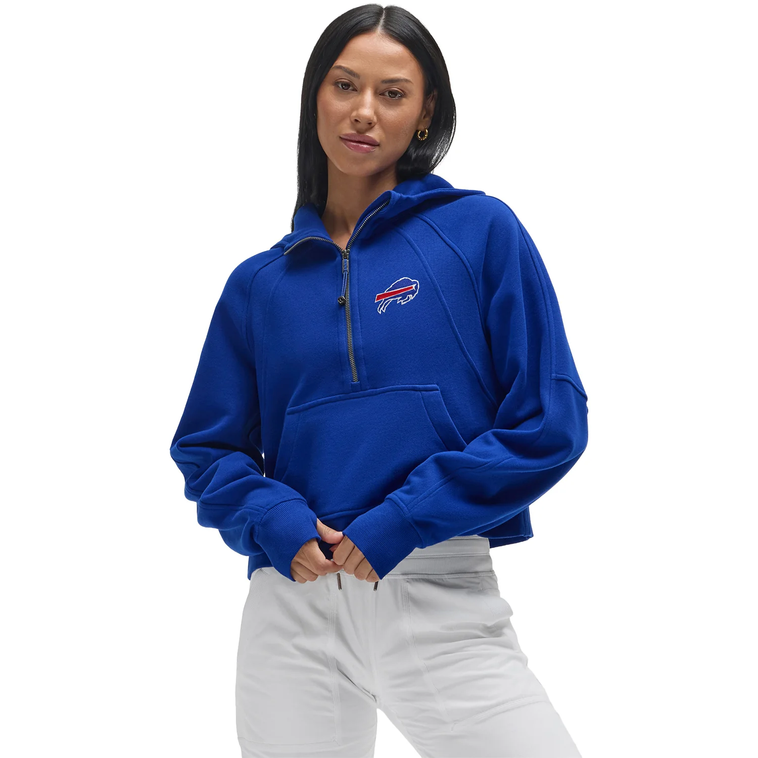 Ladies Buffalo Bills lululemon Scuba 1/2 Zip Hoodie