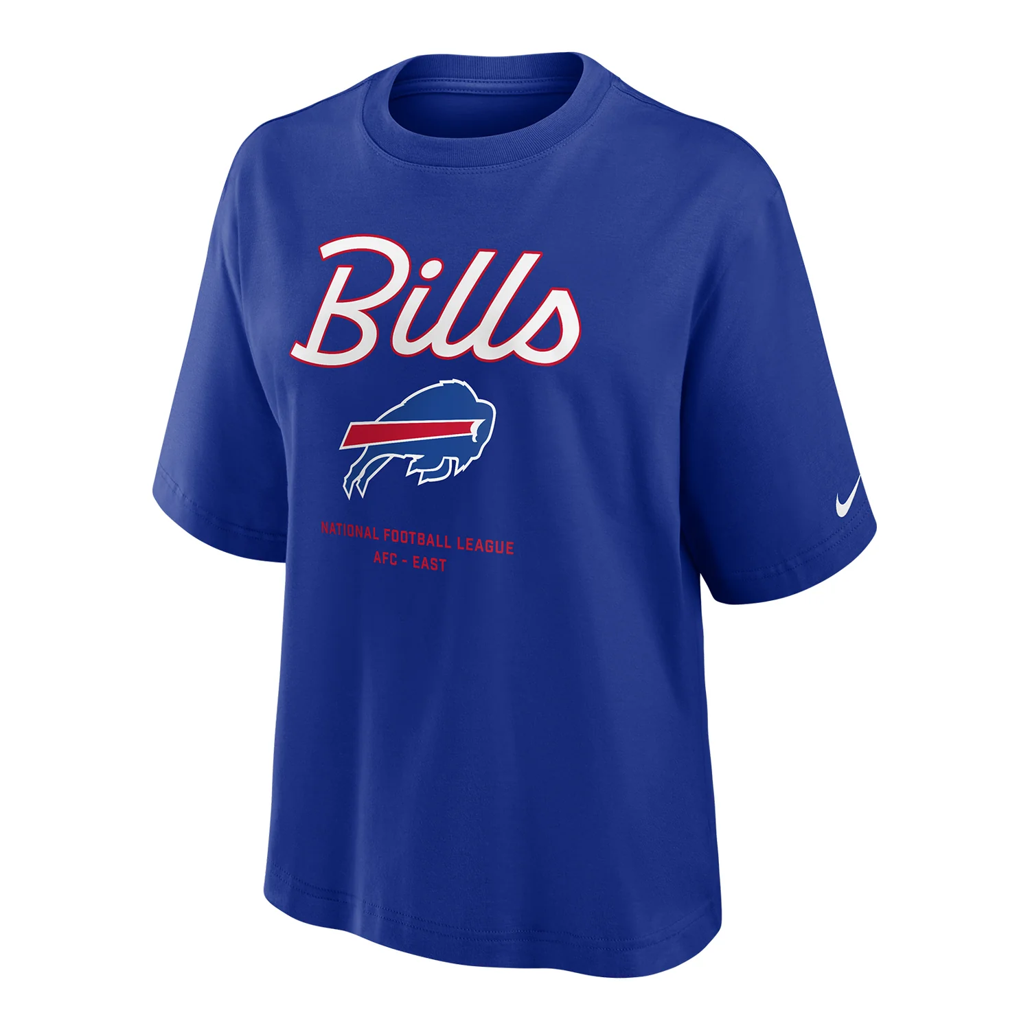 Ladies Buffalo Bills Nike Essential Boxy T-Shirt