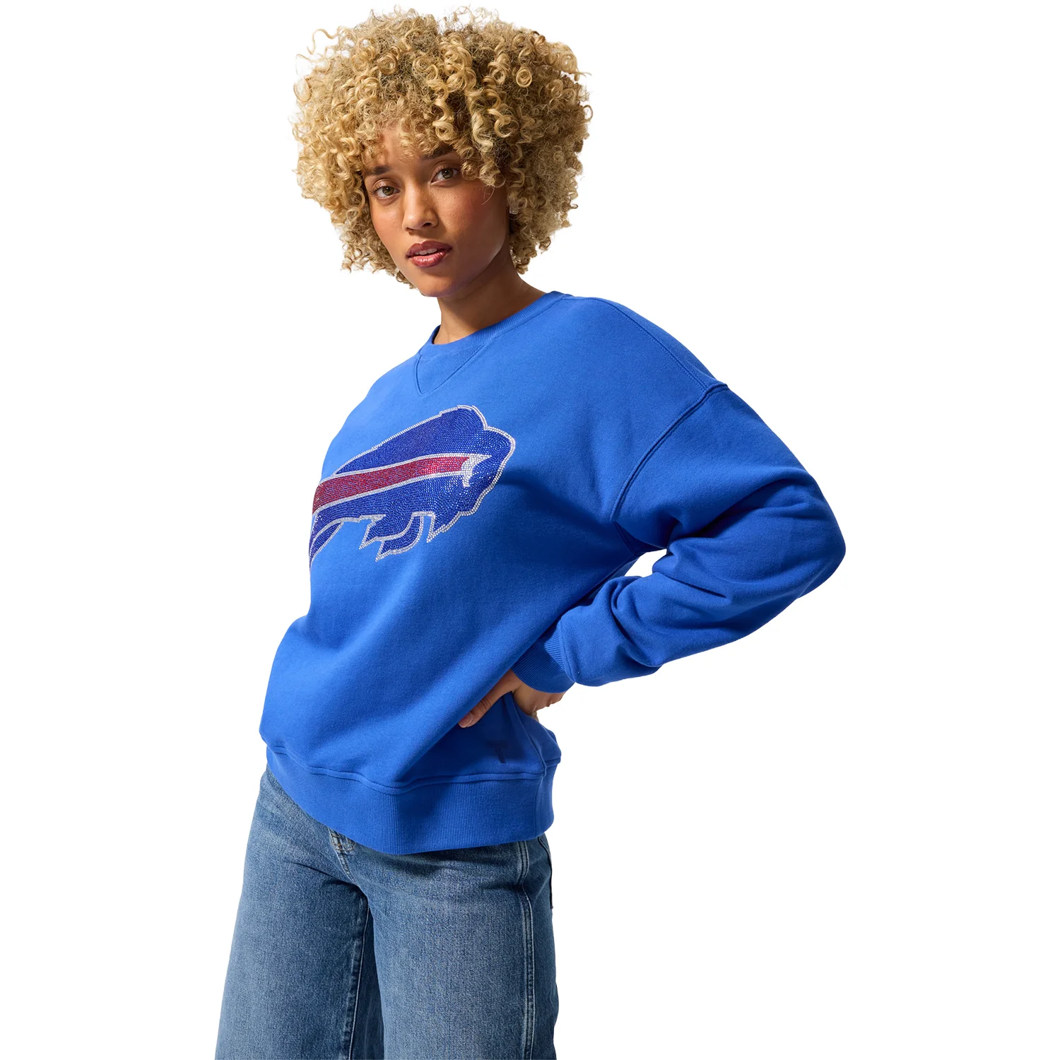 4447-ladies-buffalo-bills-terez-primary-logo-gems-crewneck-sweatshirt-2.webp Ladies Buffalo Bills Terez Primary Logo Gems Crewneck Sweatshirt