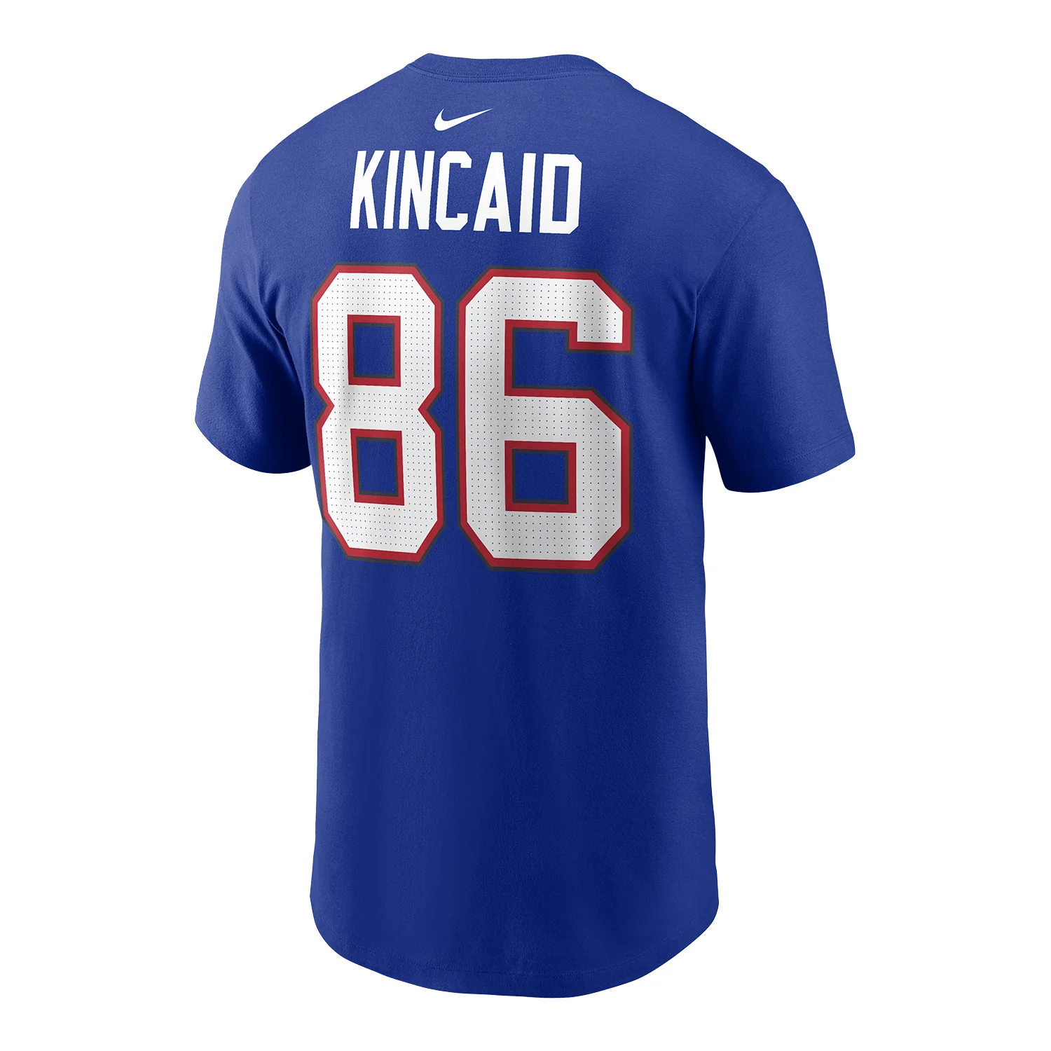 Men's Buffalo Bills Nike Dalton Kincaid Player Name & Number T-Shirt