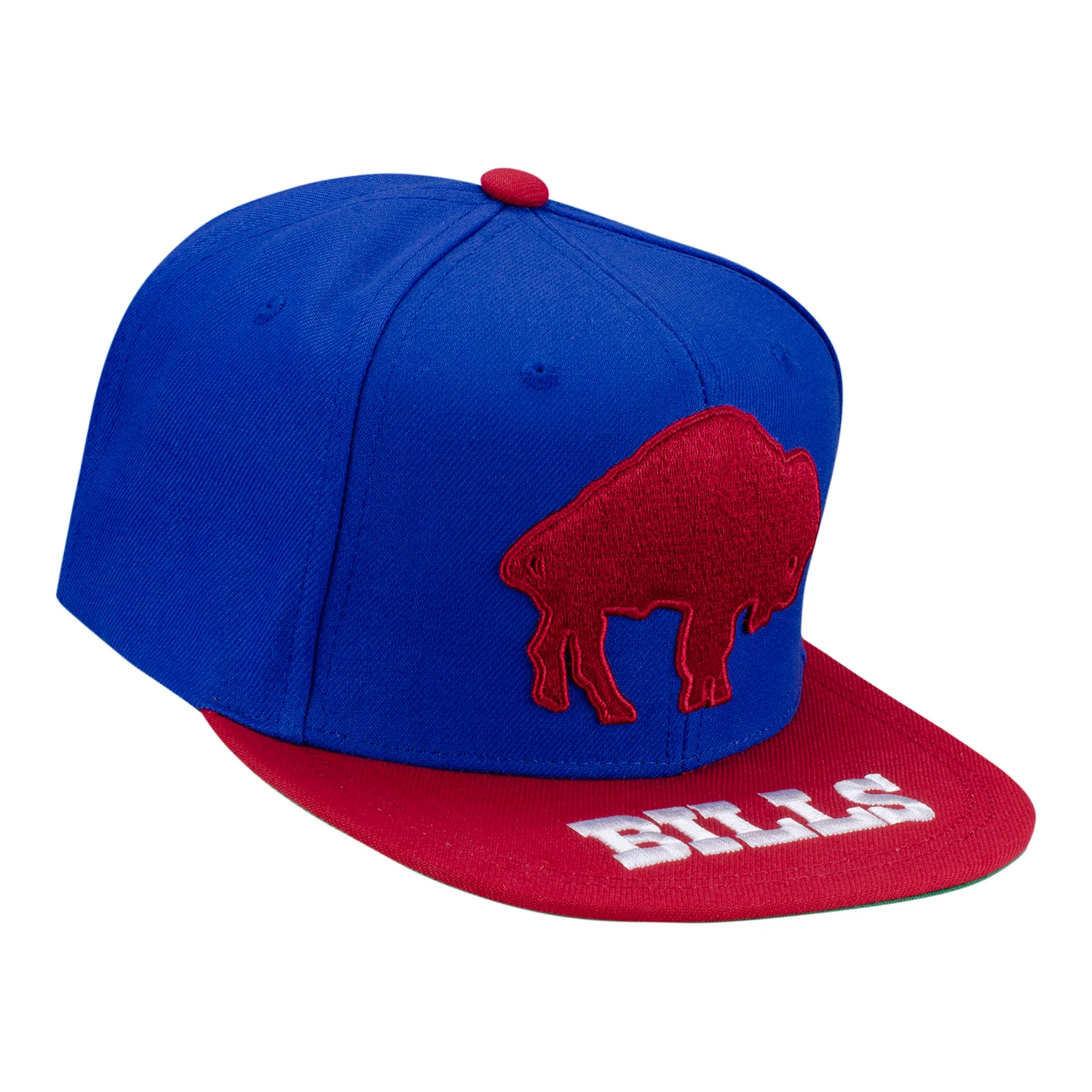 Mitchell & Ness Bills Classic Logo Adjustable Snapback Hat