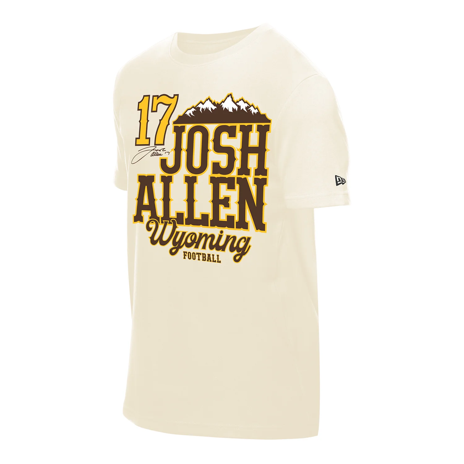4917-new-era-josh-allen-wyoming-short-sleeve-t-shirt-2.webp New Era Josh Allen Wyoming Short Sleeve T-Shirt