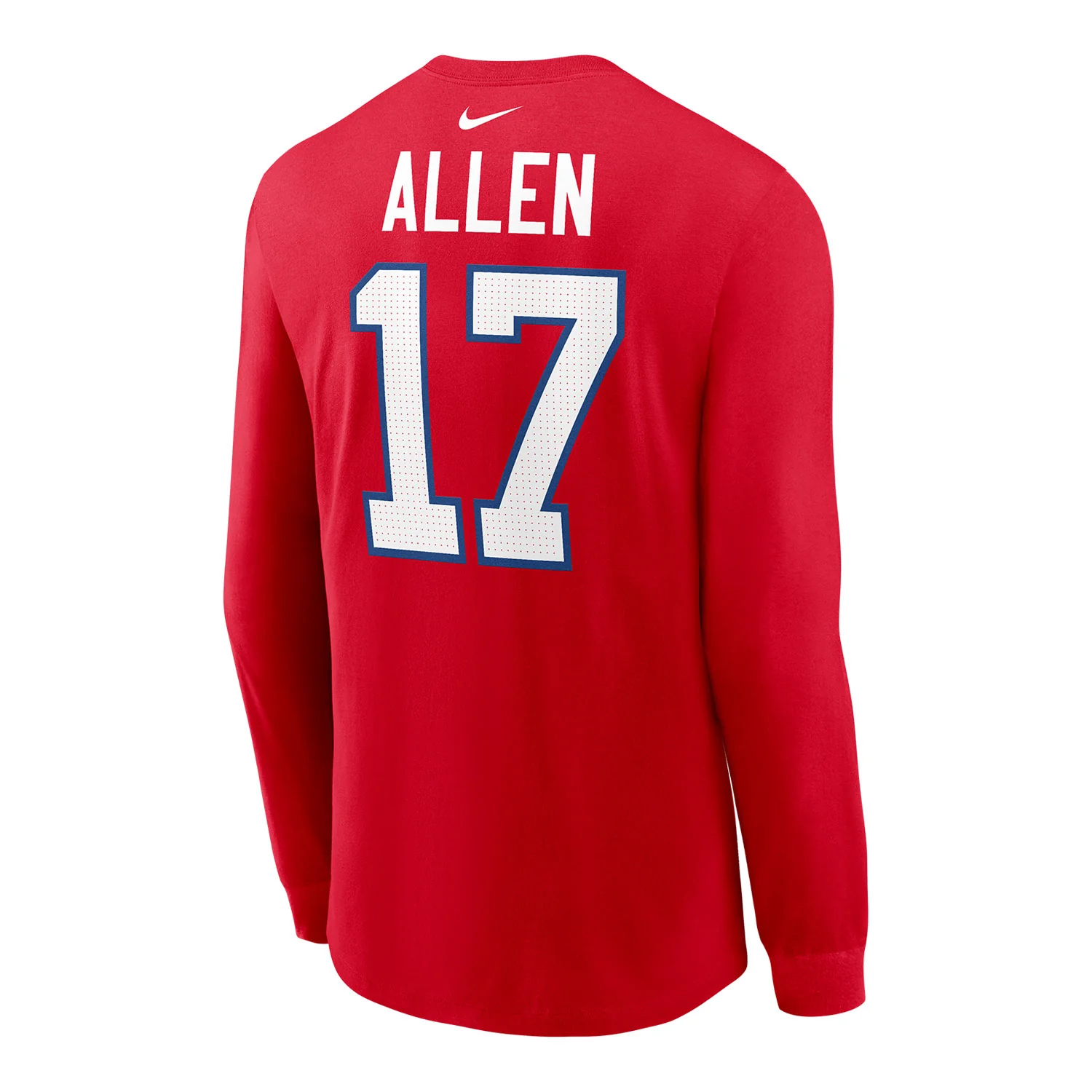 Nike Buffalo Bills Josh Allen Name & Number Long Sleeve T-Shirt