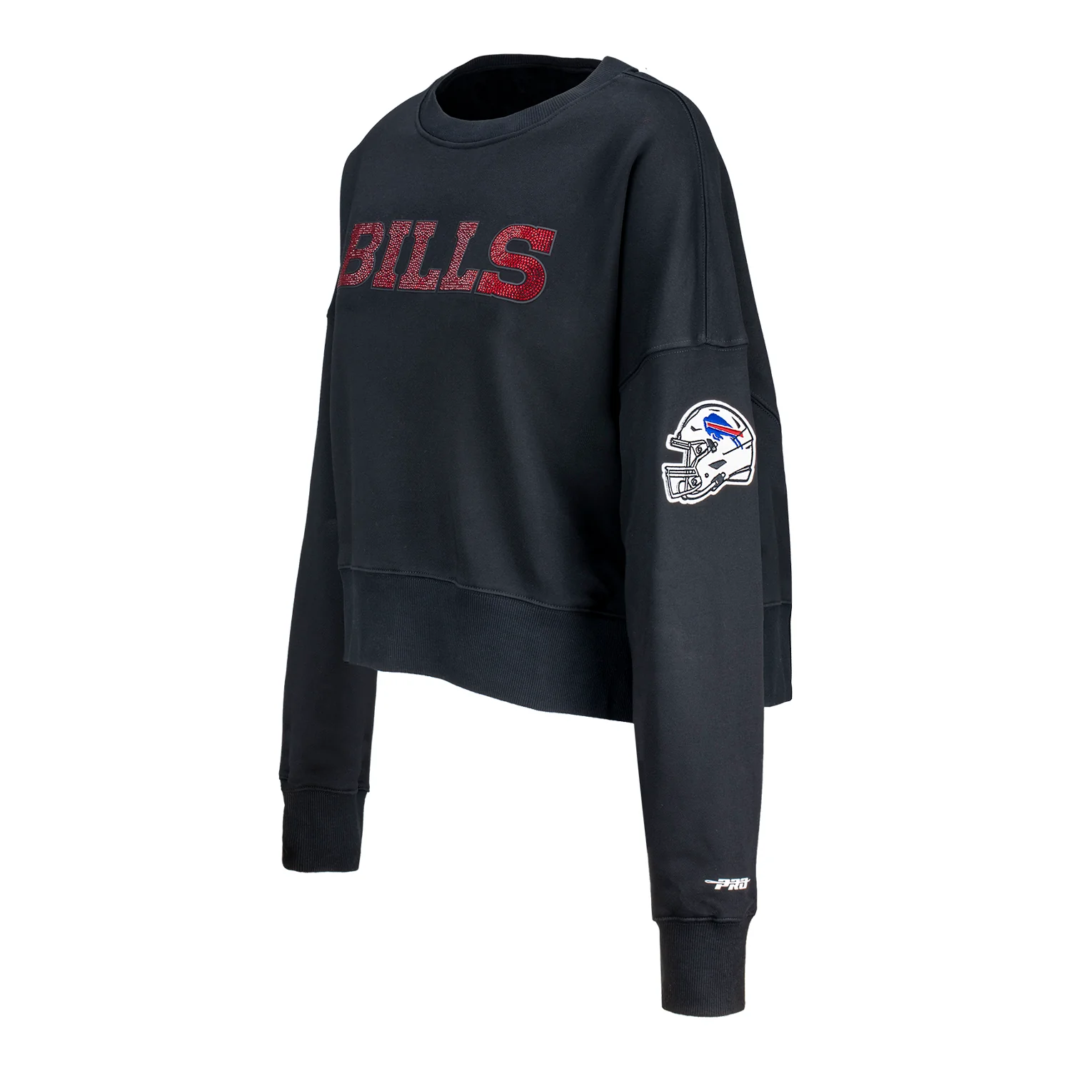 5535-pro-standard-bills-jewels-fleece-crewneck-sweatshirt-2.webp Pro Standard Bills Jewels Fleece Crewneck Sweatshirt