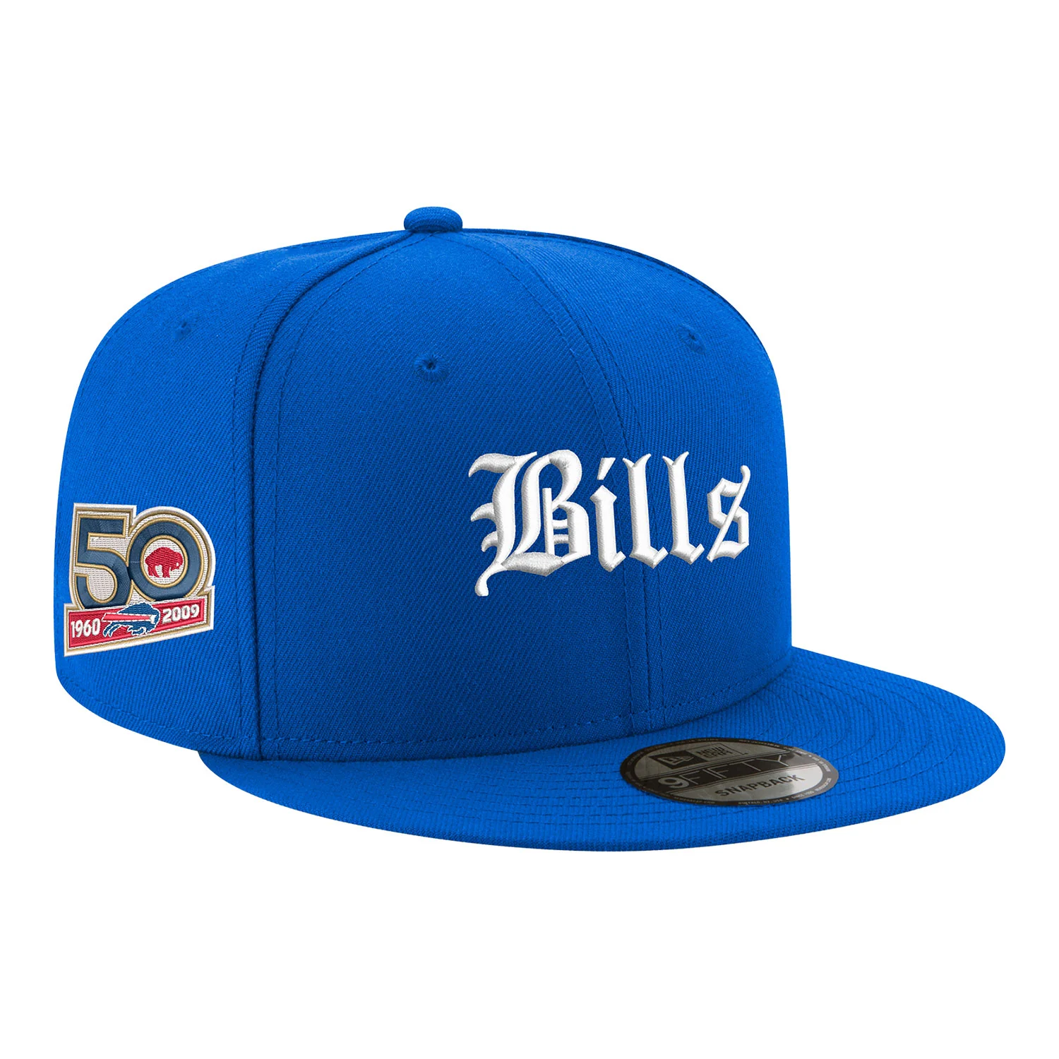 Bills New Era Old English 9FIFTY Snapback Hat