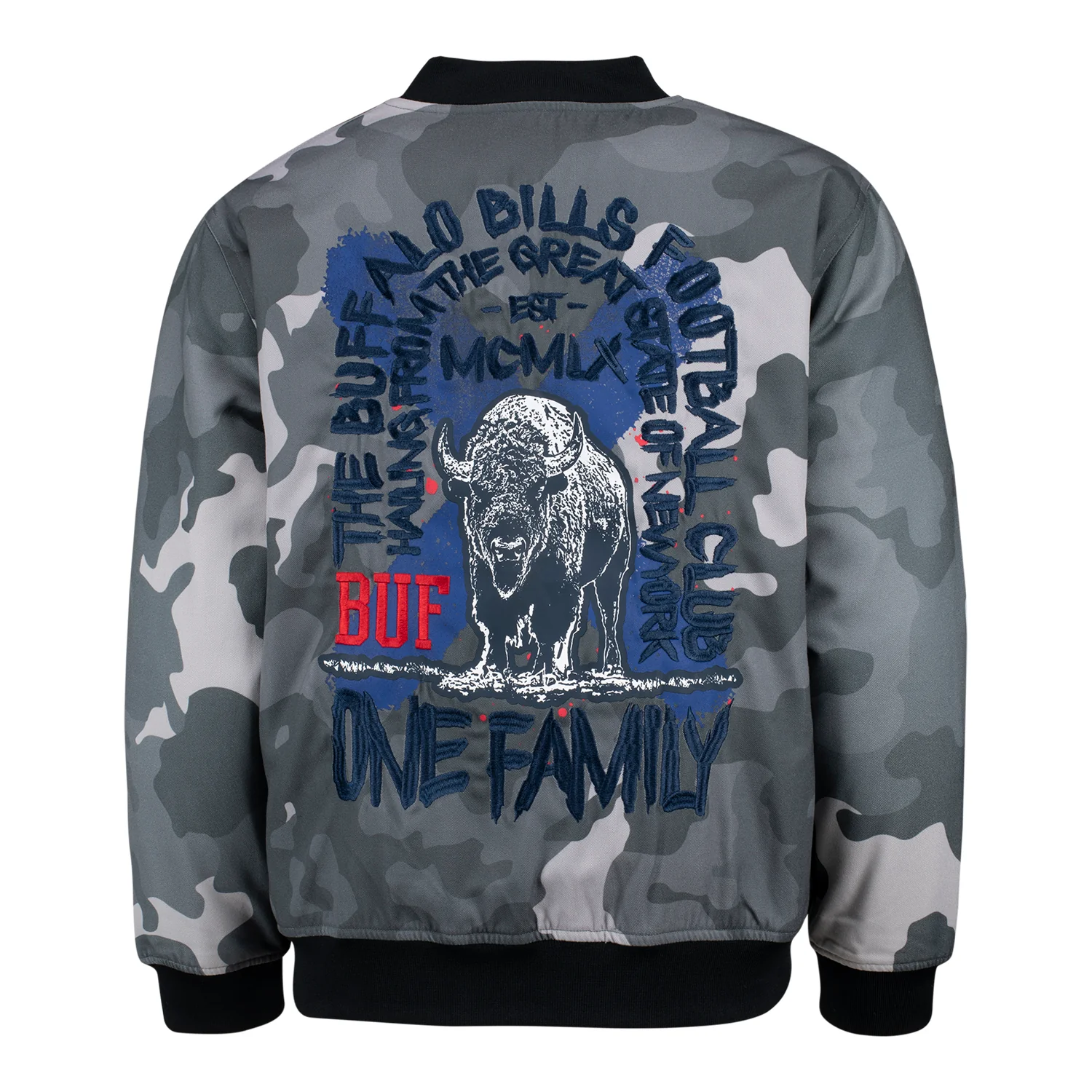 Wild Collective Buffalo Bills Unisex One Family Full Zip Jacket