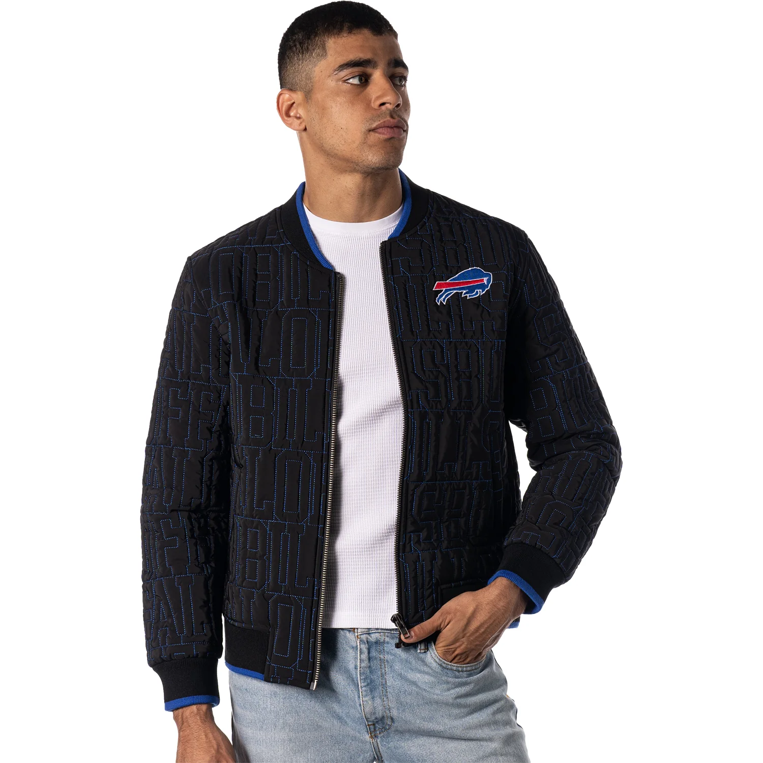 5727-wild-collective-unisex-bills-quilted-bomber-jacket-5.webp Wild Collective Unisex Bills Quilted Bomber Jacket