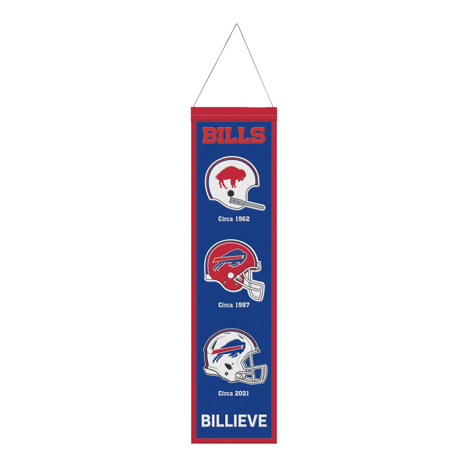 Wincraft Bills Evolution 8" x 32" Wool Banner