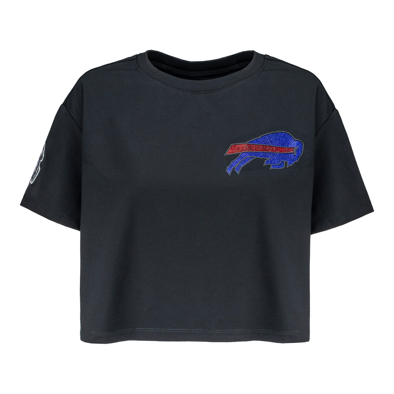 Women's Pro Standard Bills Jewels Boxy Cropped T-Shirt