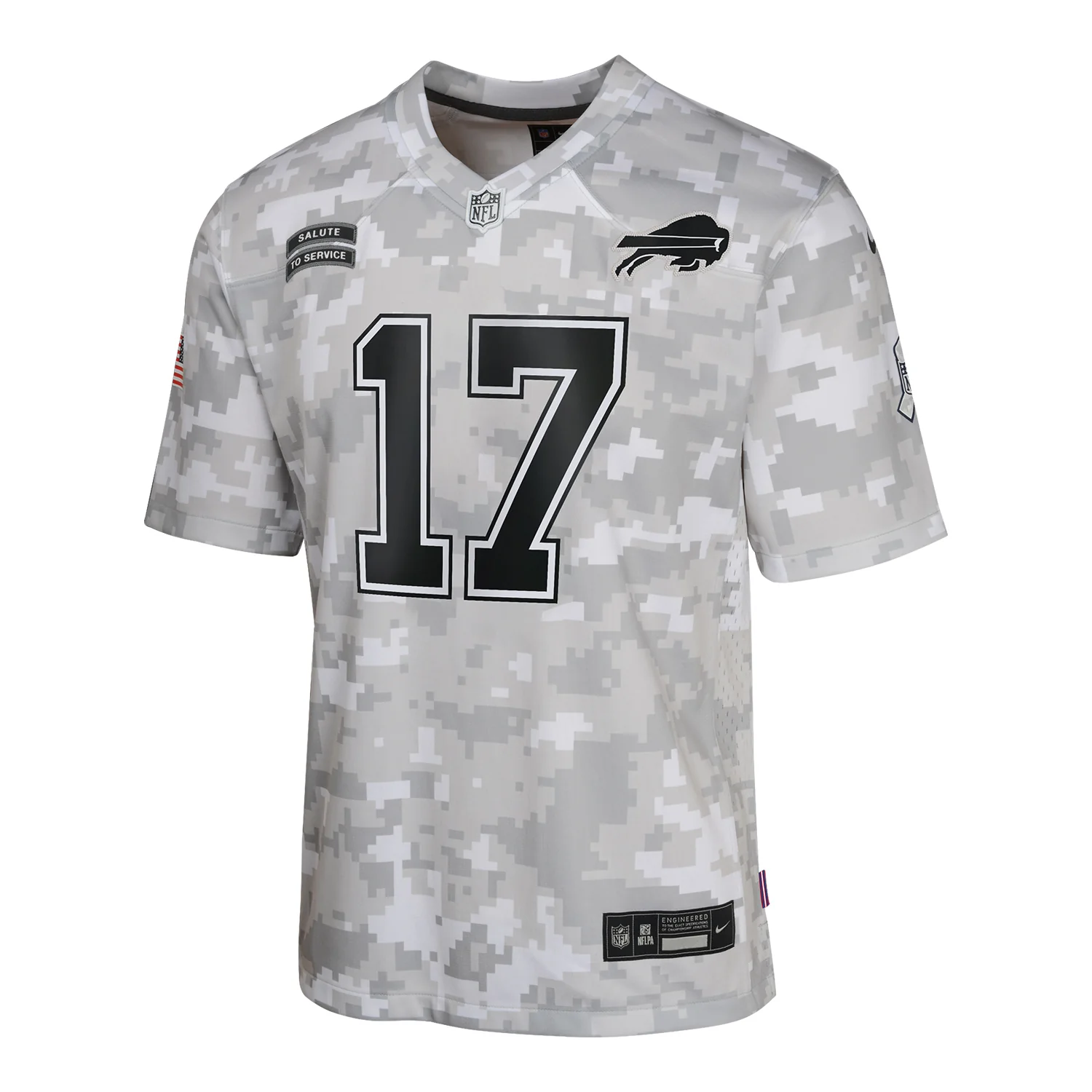 Youth Buffalo Bills 2024 Salute to Service Josh Allen Jersey