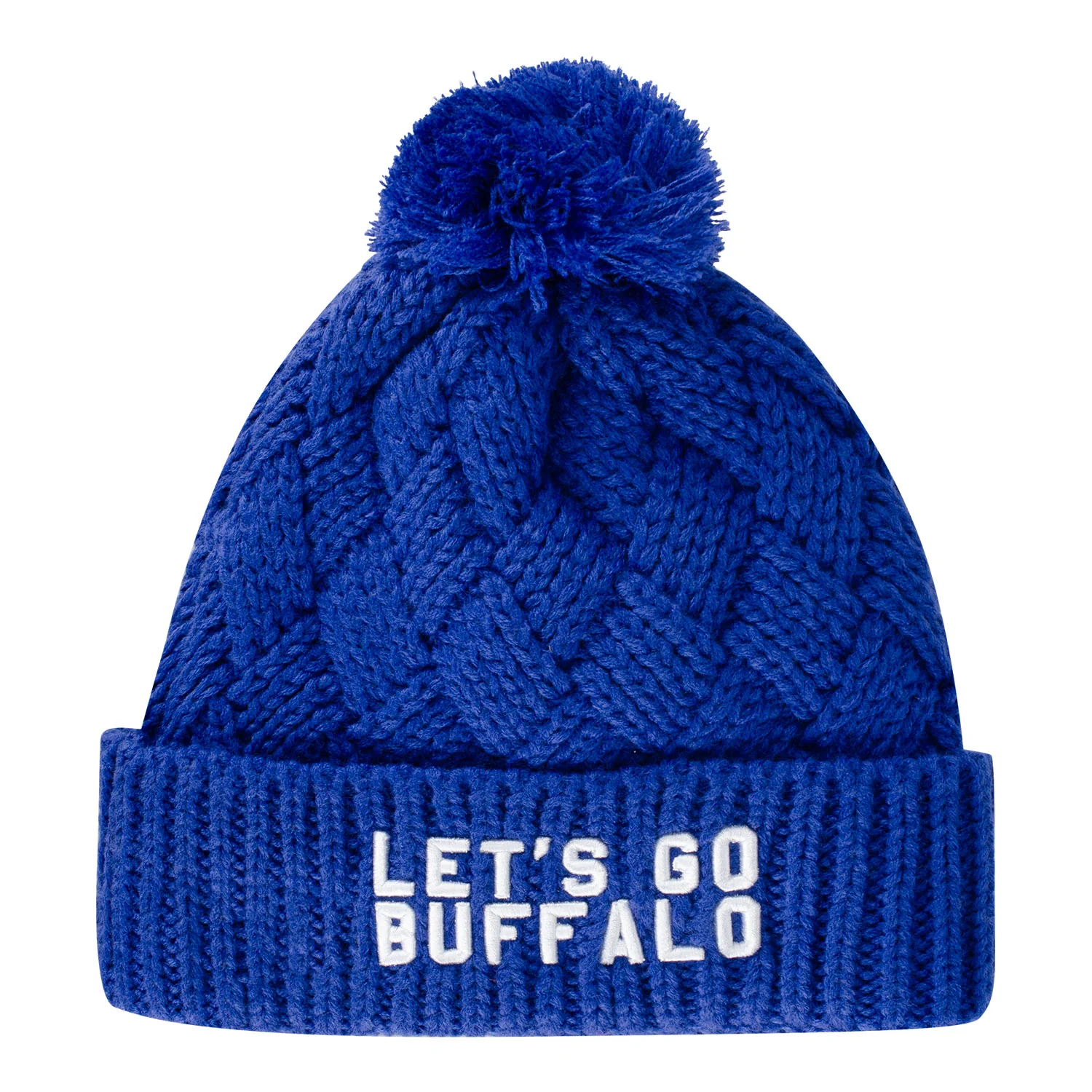 Bills New Era Women's Let's Go Buffalo Knit Hat
