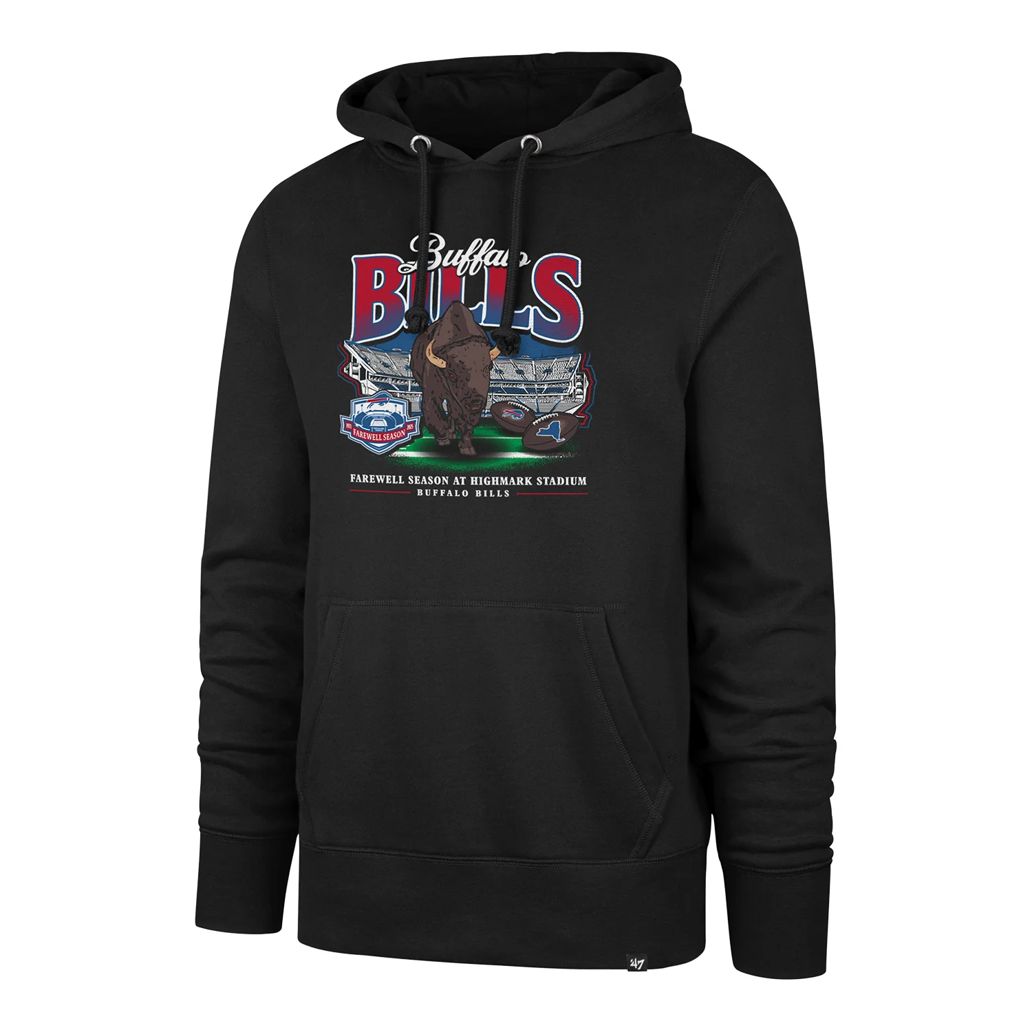 Buffalo Bills ‘47 Brand Farewell Season Graphic Hoodie