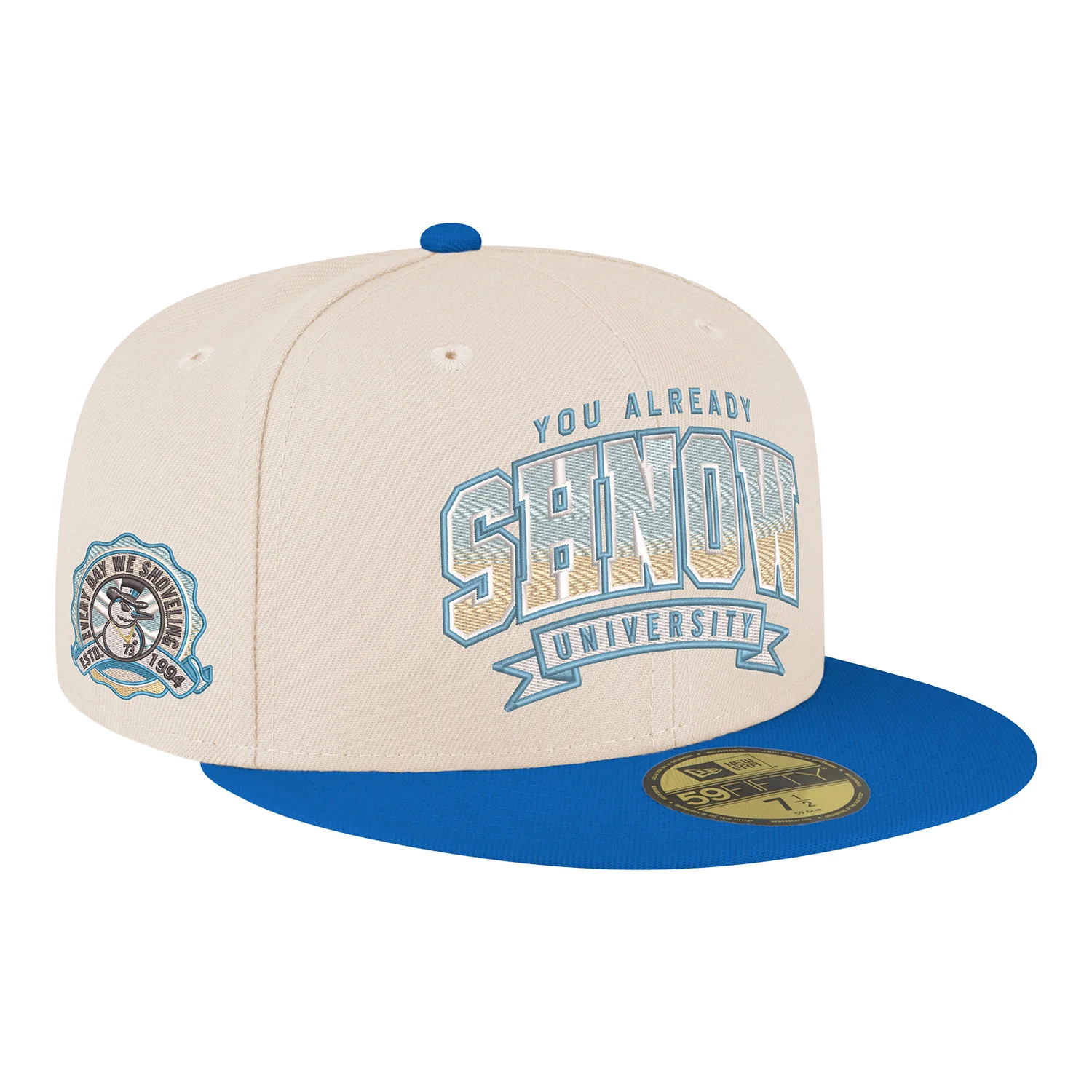 New Era 59FIFTY Buffalo Bills Dion Dawkins You Already Shnow University Chrome Hat