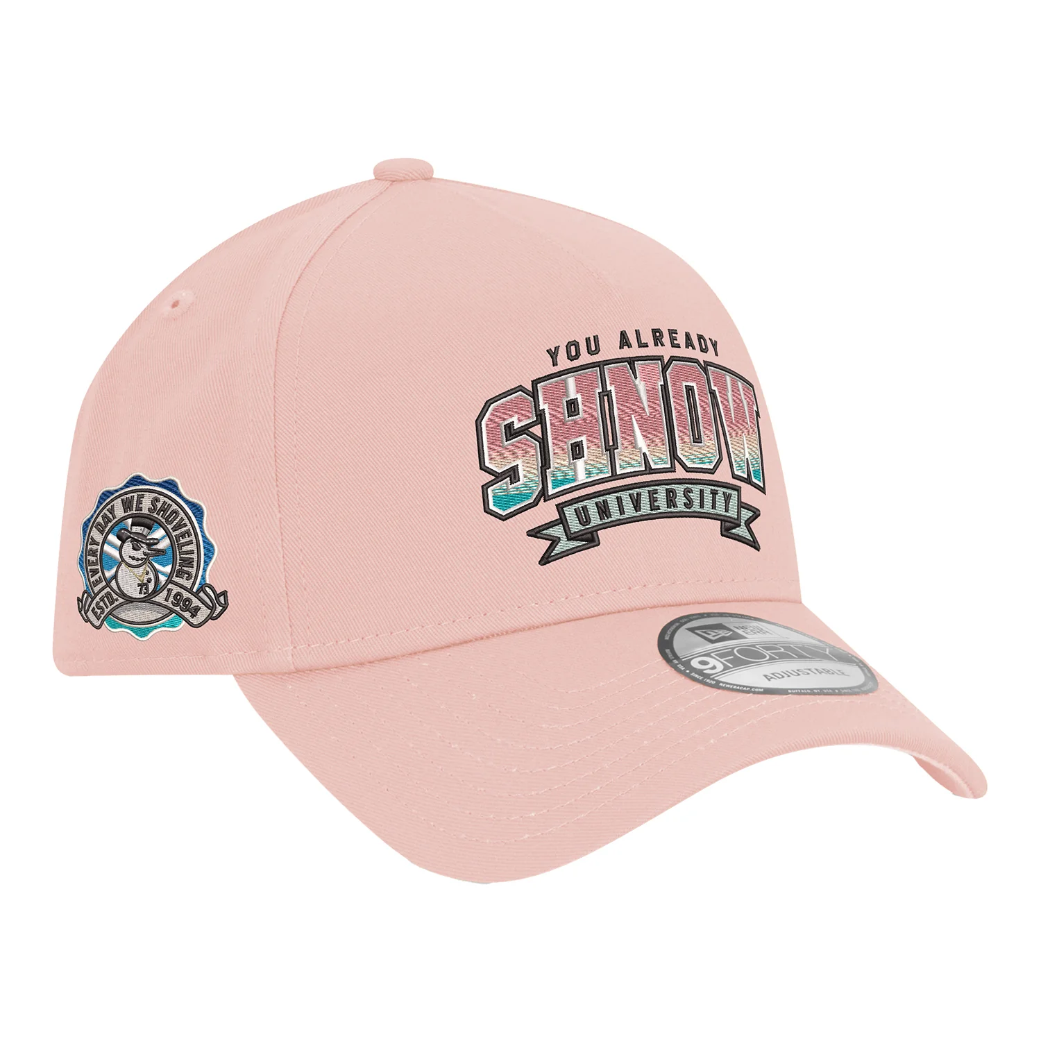 New Era 9FORTY Buffalo Bills Dion Dawkins You Already Shnow University Pink Hat