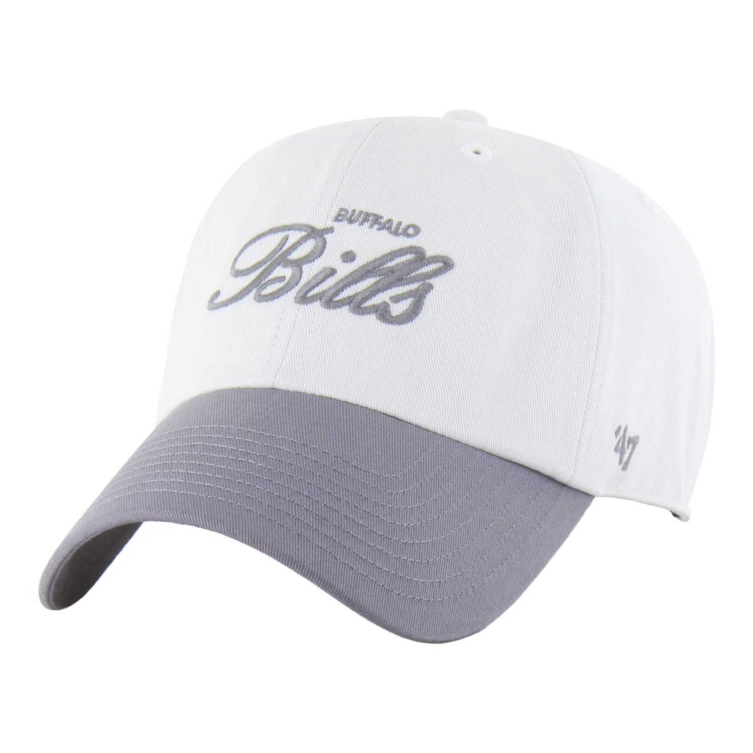 Ladies '47 Brand Bills Foundational Clean Up Hat - Grey