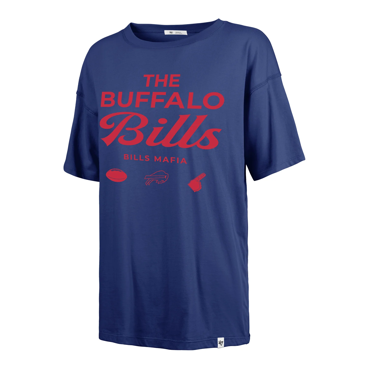 Ladies Buffalo Bills '47 Brand Sadie Bills Mafia T-Shirt