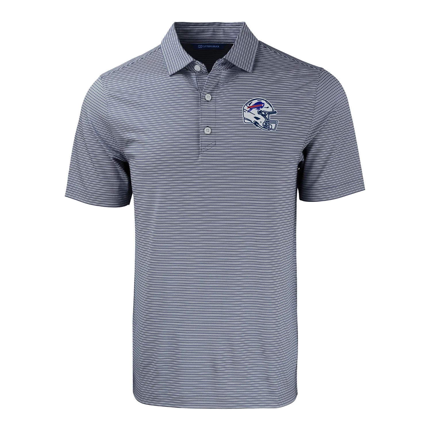 7496-buffalo-bills-nfl-helmet-cutter-buck-forge-eco-double-stripe-stretch-recycled-mens-polo-1.webp Buffalo Bills NFL Helmet Cutter & Buck Forge Eco Double Stripe Stretch Recycled Mens Polo