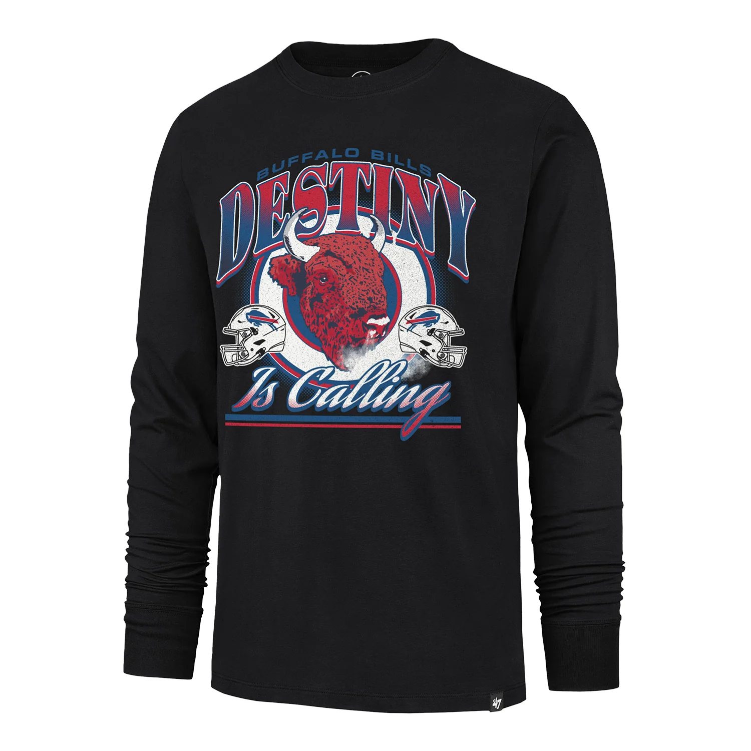 Buffalo Bills '47 Brand "Destiny Is Calling" Headline Long Sleeve T-Shirt
