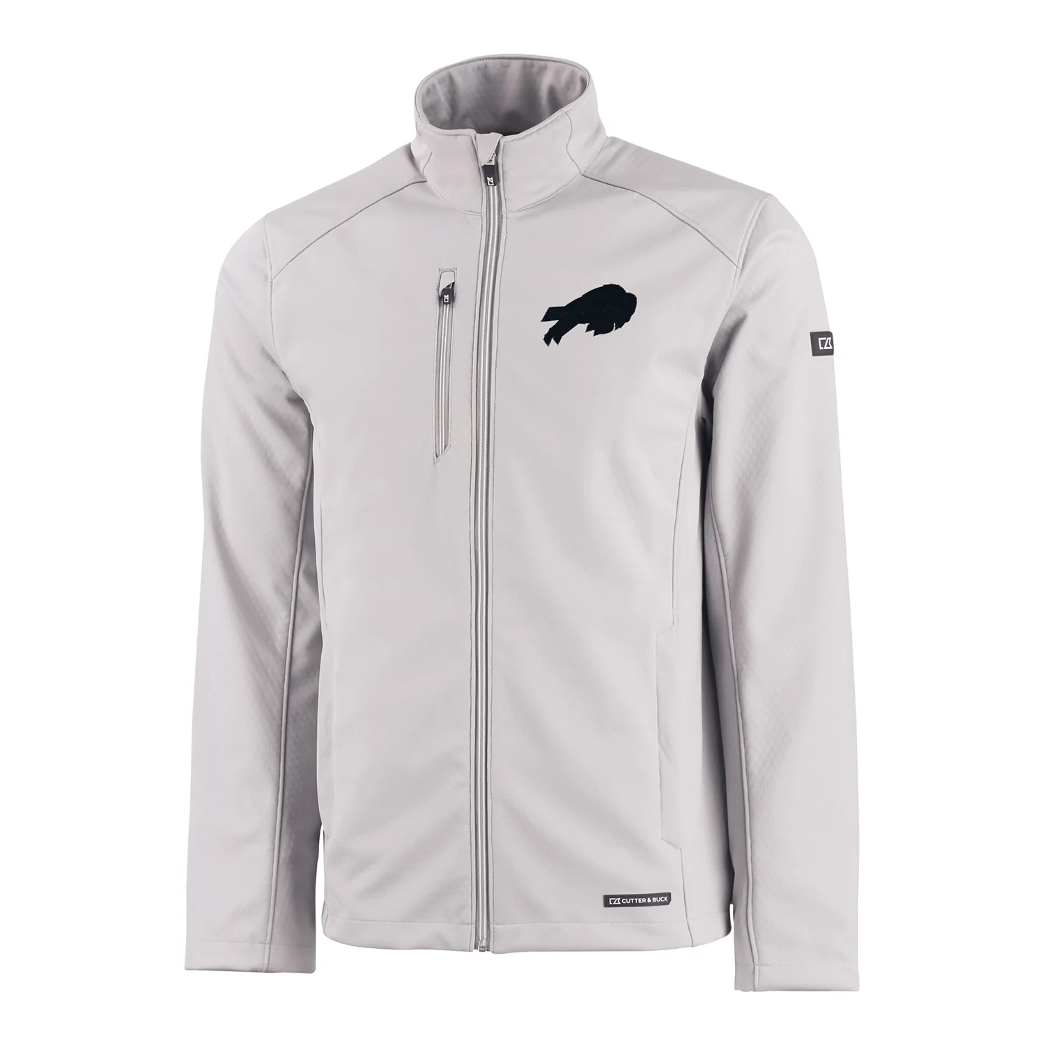 Buffalo Bills Cutter & Buck Evoke Eco Softshell Recycled Full Zip Mens Jacket