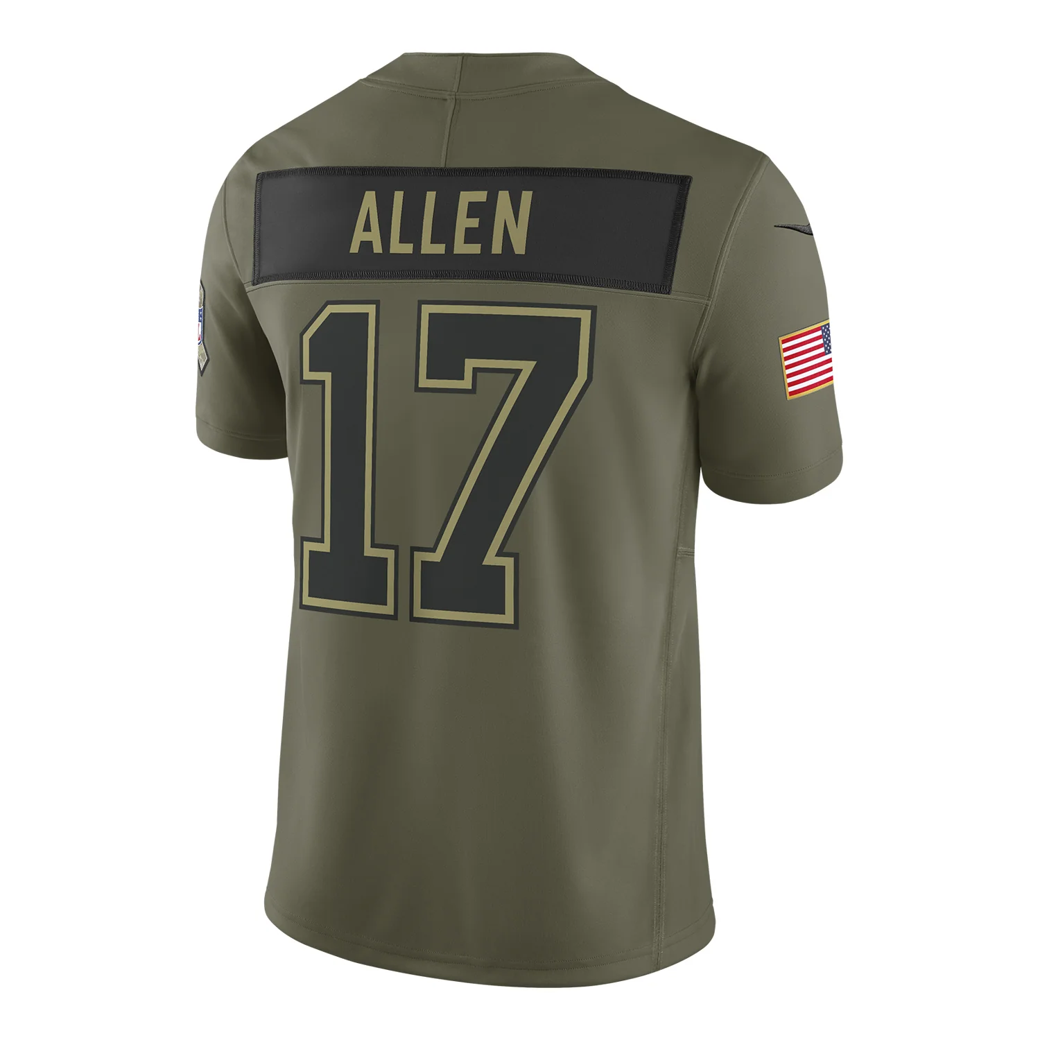 Buffalo Bills Nike 2025 Salute to Service Josh Allen Vapor F.U.S.E. Limited Jersey