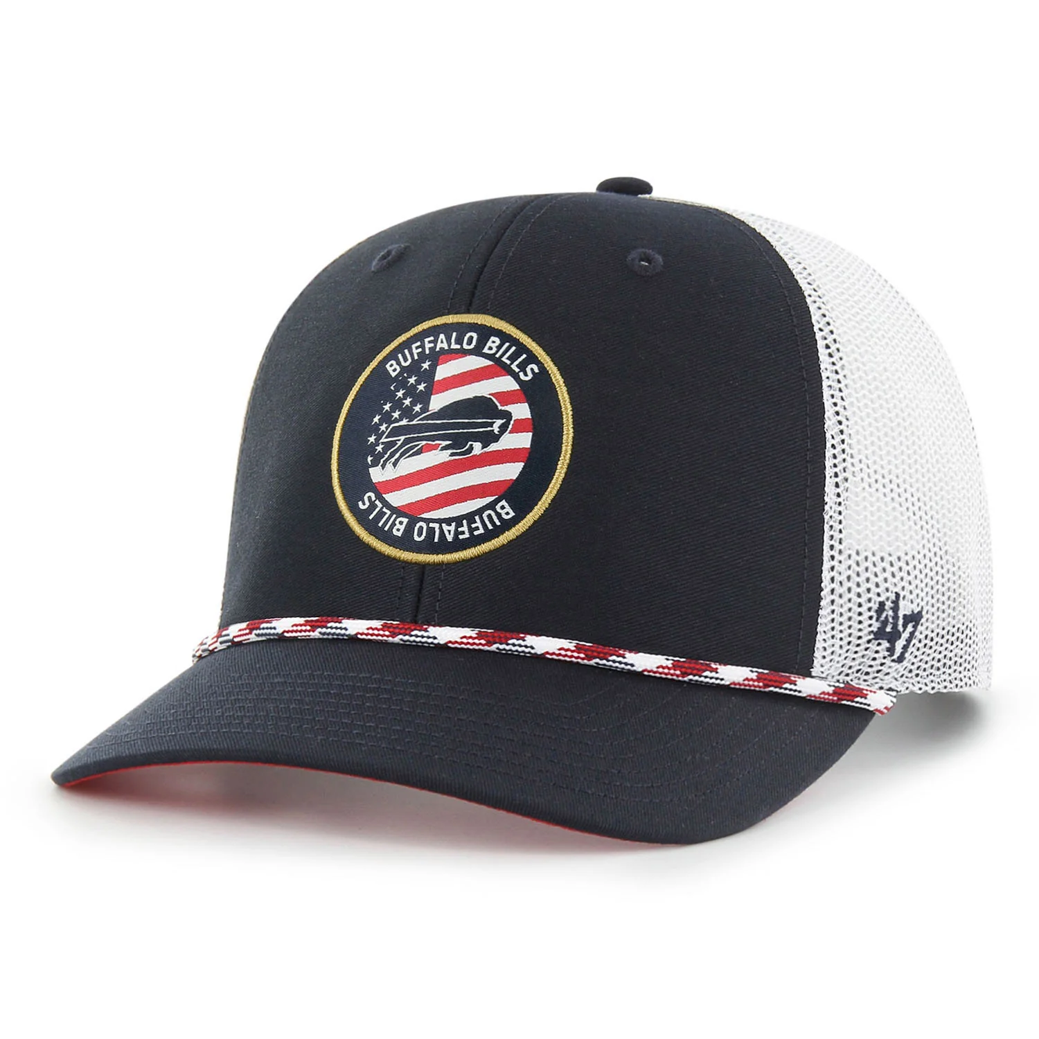 858--47-brand-bills-union-patch-flag-trucker-hat-1.webp '47 Brand Bills Union Patch Flag Trucker Hat