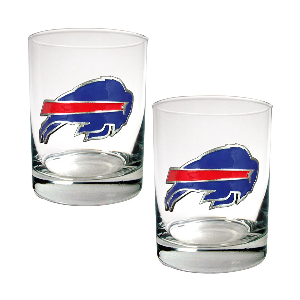 15 oz. Glass Rocks 2 Piece Set
